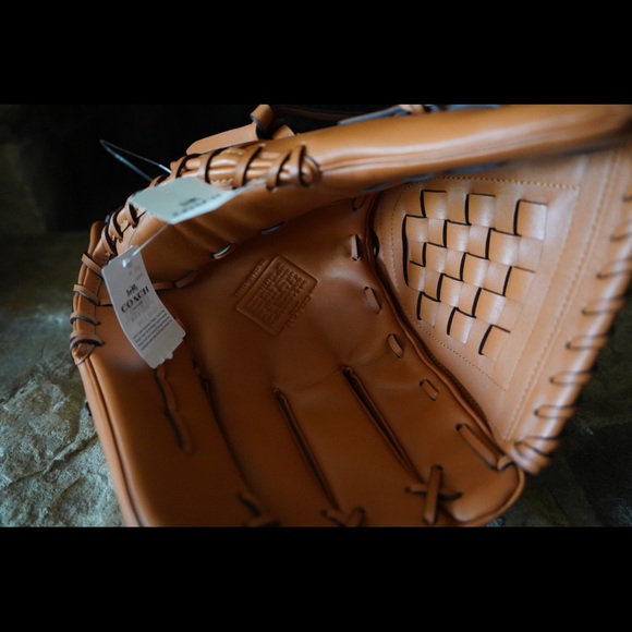 Exclusive Coach Leather Baseball Glove - Picture 3 of 7